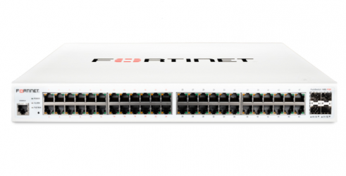 48 Ports FortiSwitch148FFPOE is a performance/price competitive L2 management switch with 48x GE port 4x - FS-148F-FPOE