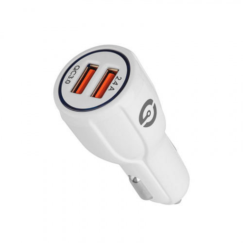 Cargador De Coche GETTTECH GCC-2U22-01 GETTTECH CARGADOR DE COCHE JUNO CON 2 PUERTOS USB SALIDA DE 12V A 24V COMPACTO MOD. GCC-2U22-01 - Gettech