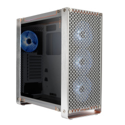 GABINETE IN WIN DUBILI GREY TORRE ALUMINIO VIDRIO TEMPLADO EATX ATX MICRO ATX MINI ITX DUBILI GREY - DUBILI GREY