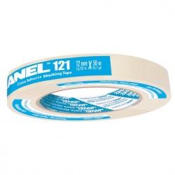 Masking tape mod 121 JANEL 12x50 1 pieza Cinta color crema, sensitiva a la presión, no deja residuos sobre placas y otros substratos, respaldo: papel crepe 57 gr/m2, adhesivo: hule resina, para usos generales: amarrar, pegar, sujetar, fijar, reparar, sellar, amarrar, empacar                      .                                        - 1211250100