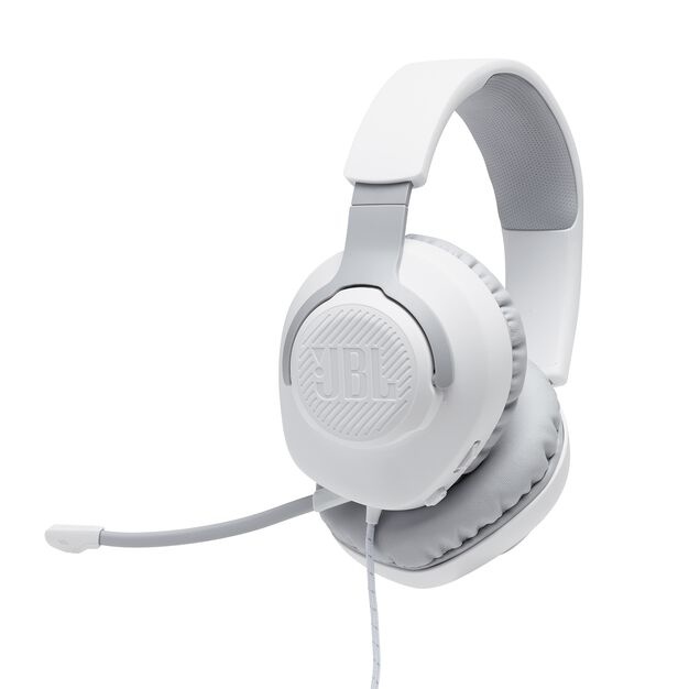 JBL HEADSET GAMING QUANTUM 100 BLANCO (CAJA MALTRATADA) UPC 0050036369695 - HARMAN