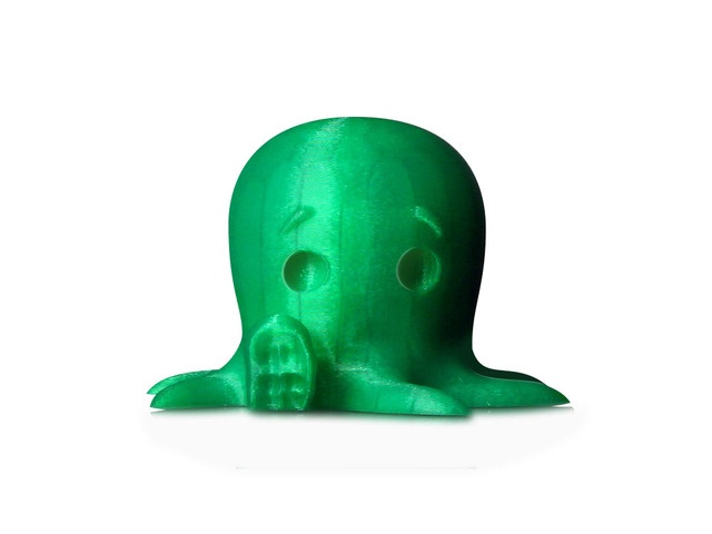 Small Translucent Green PLA, .2 kg. [.5 lbs.] - MP05761