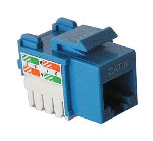 Nexxt - Terminación Modular - RJ45 - Cat6 - Azul - AW120NXT12