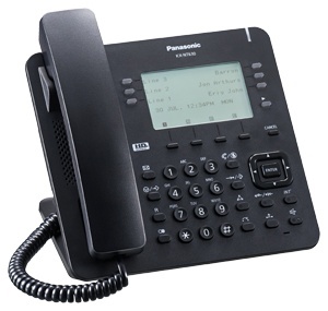 TELEFONO IP PANASONIC KX-NT630X C/PANTALLA LCD 3.6"/6 LINEAS/COLOR BLANCO  - PANASONIC
