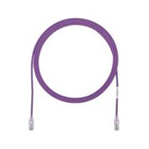 Cable de Parcheo TX6 UTP Cat6 Diámetro Reducido 28AWG Color Violeta 1ft UTP28SP1VL - PANDUIT