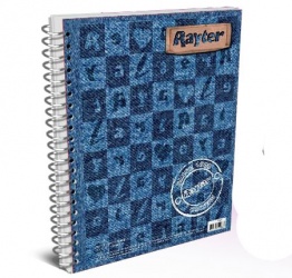 Cuaderno profesional Rayter cuadro de 5m Cuaderno profesional Rayter cuadro de 5mm, varios colores, con 100 hojas                                                                                                                                                                                        m, varios colores, con 100 hojas         - RAYTER