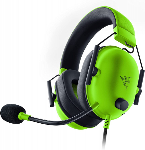 Razer Blackshark V2 X  Auricular  Tamao Completo  Cableado  Conector De 35 Mm  Aislamiento De Ruido  Verde Razer - RAZER