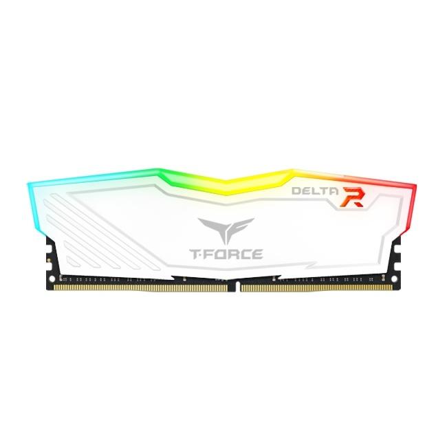 Memoria Ram Dimm Teamgroup T Force Delta Rgb 16Gb Ddr4 3200 Mhz Pc4 25600 135 V Blanco Tf4D416G3200 - TF4D416G3200HC16F01
