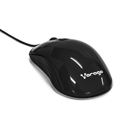 MOUSE VORAGO MO102 NEGRO OPTICO ALAMBRICO - VORAGO