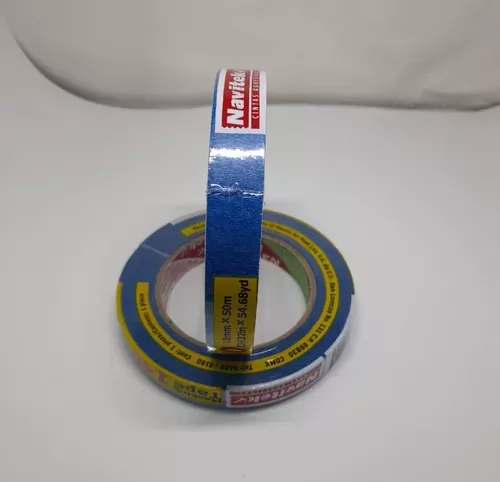 MASKING TAPE MOD Cinta Adhesiva 140 USO 14 DIAS EMPAQUE AZUL 48X50 mm 81404805006 PZAS/ CAJA 36 Piezas por caja - NAVITEK