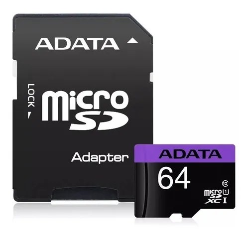 TARJETA ADATA MSD  64GB C/10 - AUSDX64GUICL10-RA