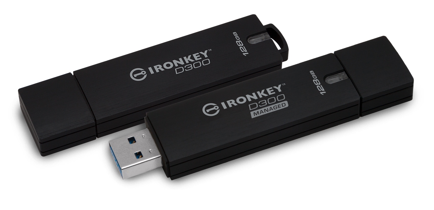 IRON KEY 4GB D300 ENCRYPTED USB 3.0 - IKD300S/4GB