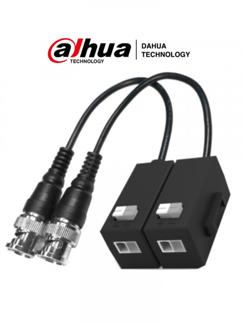 Par de transceptores  pasivos Dahua HDCV 1080p a 250 mts/ 720p a 400 mts/ soporta AHD/ TVI/ CBVS                                                                                                                                                                                                         I modelo PFM800-E                        - DAC4450003