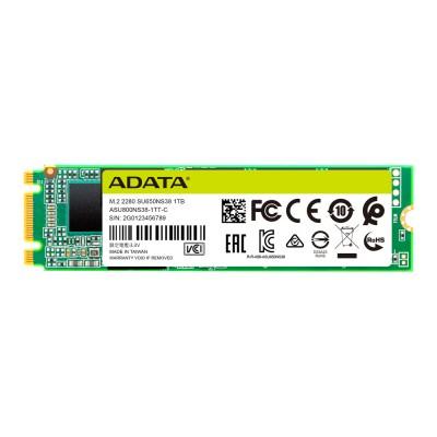 SSD ADATA ASU650NS38-1TT-C Unidad De Estado Solido ADATA Ultimate SU650 M.2 SATA 1TB 2280 ASU650NS38-1TT-C - ADATA