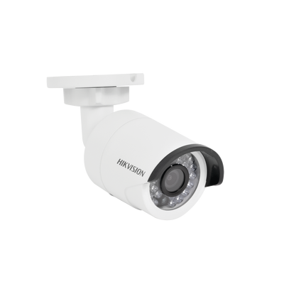 Bala IP 2 Megapixel (1080p) / Lente 4 mm / WDR 120 dB / 30 mts IR Inteligente / IP67 / Hik-Connect (P2P) / ONVIF / PoE / Cruce de linea / Intrusión de área <br>  <strong>Código SAT:</strong> 46171610 - HIKVISION