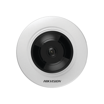 Camara Mini Fisheye Hikvision Ds2Cd2935FwdI  Mini Fisheye Ip 3 Megapixel  Serie Pro   Panormica 180  360  8 Mts Ir  Poe  DS-2CD2935FWD-I  DS-2CD2935FWD-I - HIKVISION