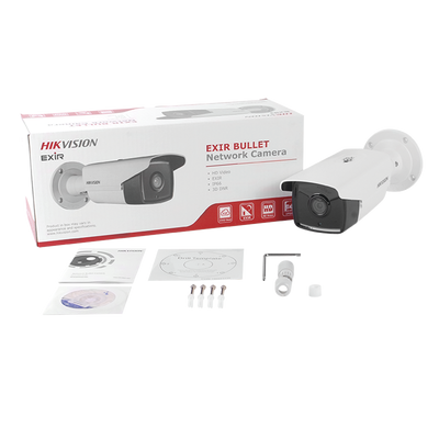 Bala IP 5 Megapixel/ 50 mts IR EXIR / dWDR / H.264+ / Hik-Connect P2P / IP66 / PoE / ONVIF / Lente 4 mm <br>  <strong>Código SAT:</strong> 46171610 - HIKVISION