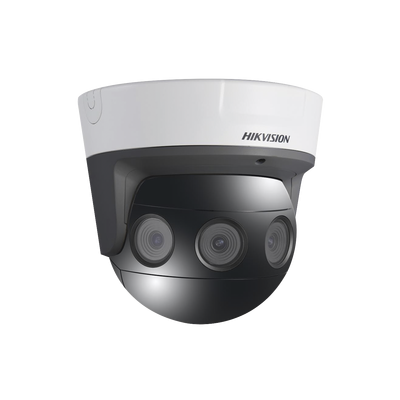 PanoVu Series / Vista Panorámica 180º / 4 Lentes 4 mm / 8 Megapixel en Total / DARKFIGHTER / IP67 / PoE+ / dWDR / MicroSD <br>  <strong>Código SAT:</strong> 46171610 - HIKVISION