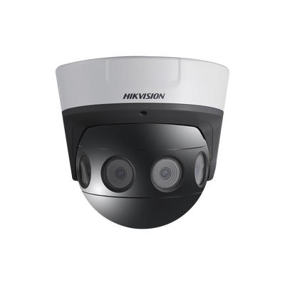 PanoVu Series / Vista Panorámica 180º / 4 Lentes 4 mm / 8 Megapixel en Total / DARKFIGHTER / IP67 / PoE+ / dWDR / MicroSD <br>  <strong>Código SAT:</strong> 46171610 - HIKVISION