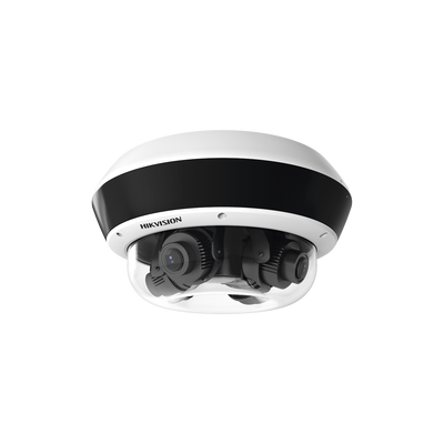 PanoVu Series / Vista Panorámica 360º / 4 Lentes Mot. 2.8 a 12 mm / 20 Megapixel en Total / DARKFIGHTER /Exterior IP67 / IK10 / Hi-PoE / WDR / 30 mts IR / MicroSD <br>  <strong>Código SAT:</strong> 46171610 - HIKVISION