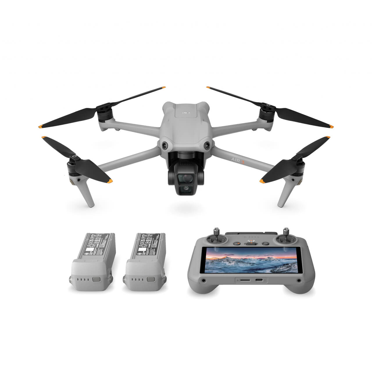 DJI Air 3 Fly More Combo (DJI RC 2) - Avión - USB, Bluetooth, Wi-Fi - gris - DJI