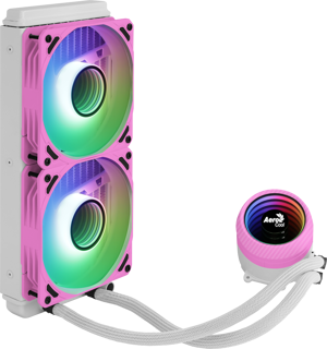 ELIQ AEROCOOL MIRAGE L240 ROSA ARGB 4711099472345 - 4711099472345