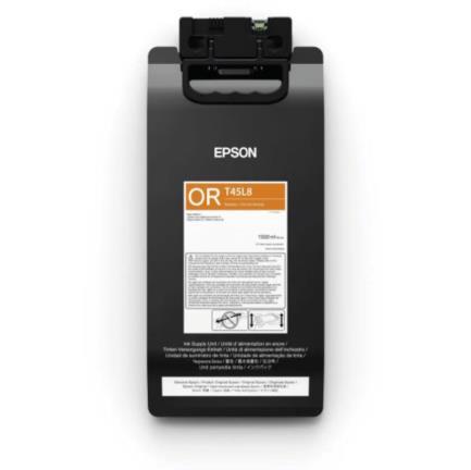 Tinta Epson UltraChrome GS3 1500ml Color Naranja Claro - T45L820