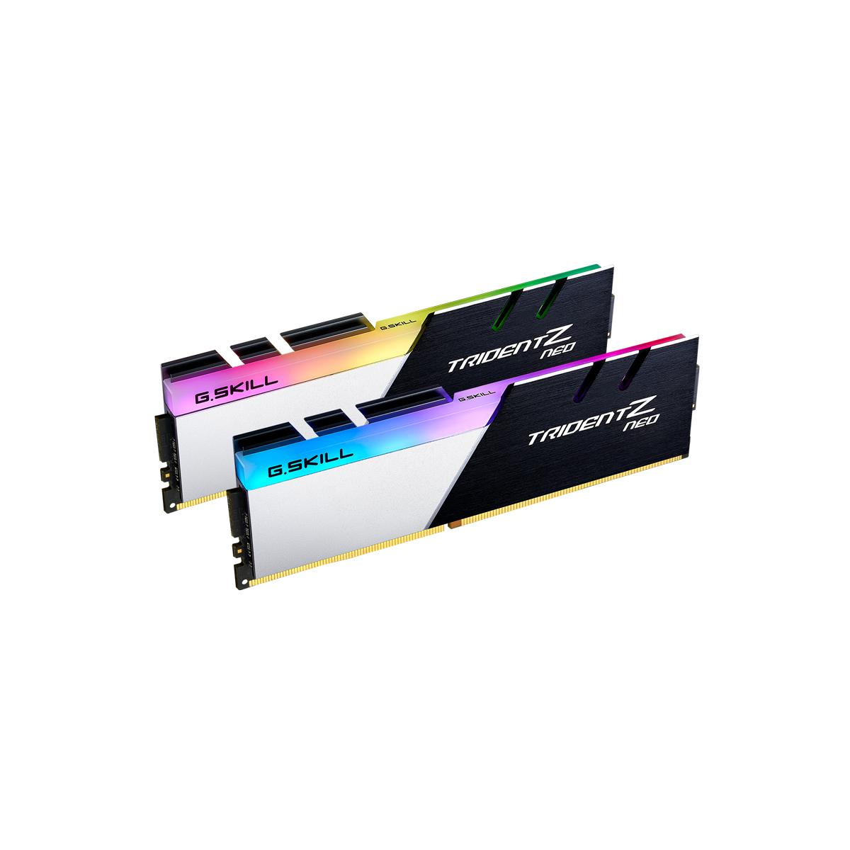 MEMORIA DIMM DDR4 G.SKILL (F4-3600C18D-32GTZN) 32GB (2X16GB) 3600MHZ, TRIDENT Z NEO - F4-3600C18D-32GTZN
