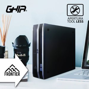 COMPUTADORA GHIA FRONTIER SLIM AMD RYZEN 3 PRO 4350G QUAD CORE 3.8 GHZ/8GB/HDD 1TB/SIN SISTEMA, PCGHIA-2973  - GHIA