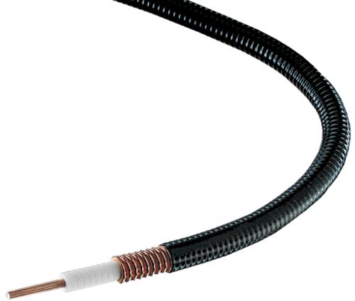 Bobina de 500 metros De cable Coaxial HELIAX de 1/2 Cobre Corrugado Blindado 50 Ohms FSJ450B/500 - COMMSCOPE