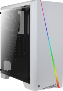 GAB AEROCOOL CYLON BLANCO RGB ATX 4713105950229 - AEROCOOL