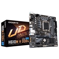 Gigabyte - H610M H - Motherboard - LGA1700 Socket - H610M H 12TH GEN - GIGABYTE