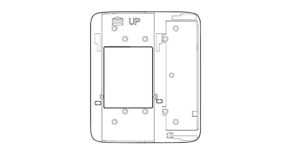 AP-505H-MNT2 Dual-gang Mount Kit R3V59A - R3V59A