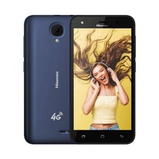 Smartphone Hisense U3 2021 5" 8GB/1GB Cámara 5MP/2MP Quadcore Android 8 Color Azul - HISENSEU32021-1/8GB-AZUL