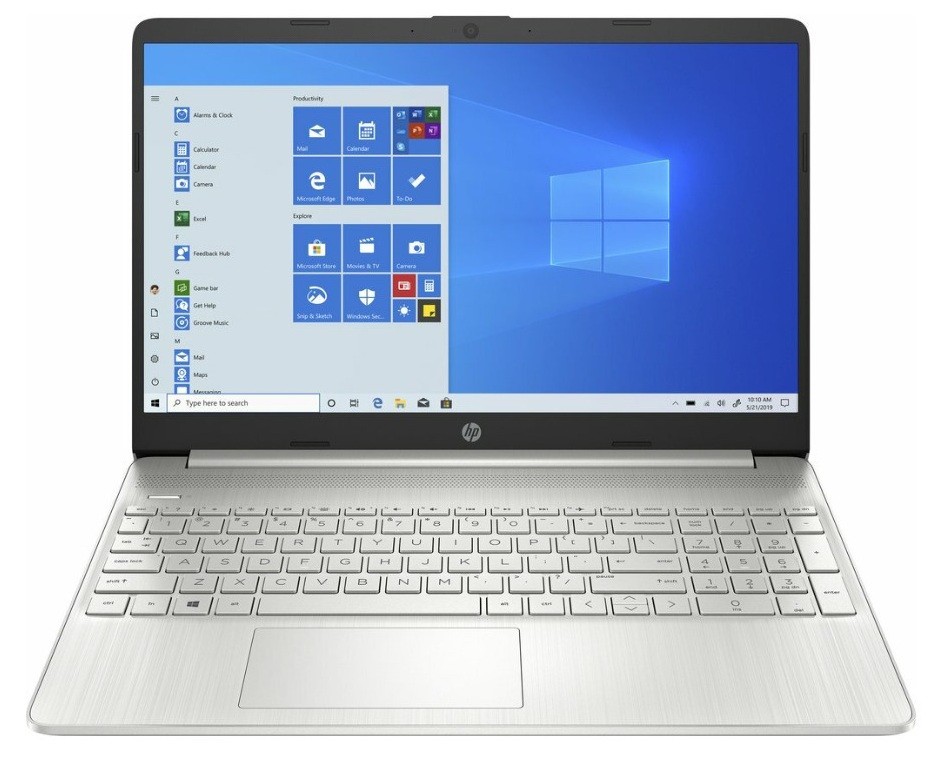 HP Laptop 15-dy2027ds 15.6" Touch Intel Pentium Gold 7505 8GB RAM 256GB SSD 525W2UA#ABA UPC  - HEWLETT PACKARD