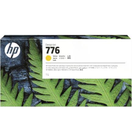 Tinta HP LF 776 1L Color Amarillo - 1XB08A