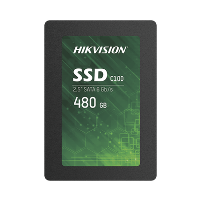 Unidad de Estado Solido (SSD) 480 GB / 2.5" / Para PC de Oficina o Tareas Básicas <br>  <strong>Código SAT:</strong> 43202005 - HS-SSD-C100/480G