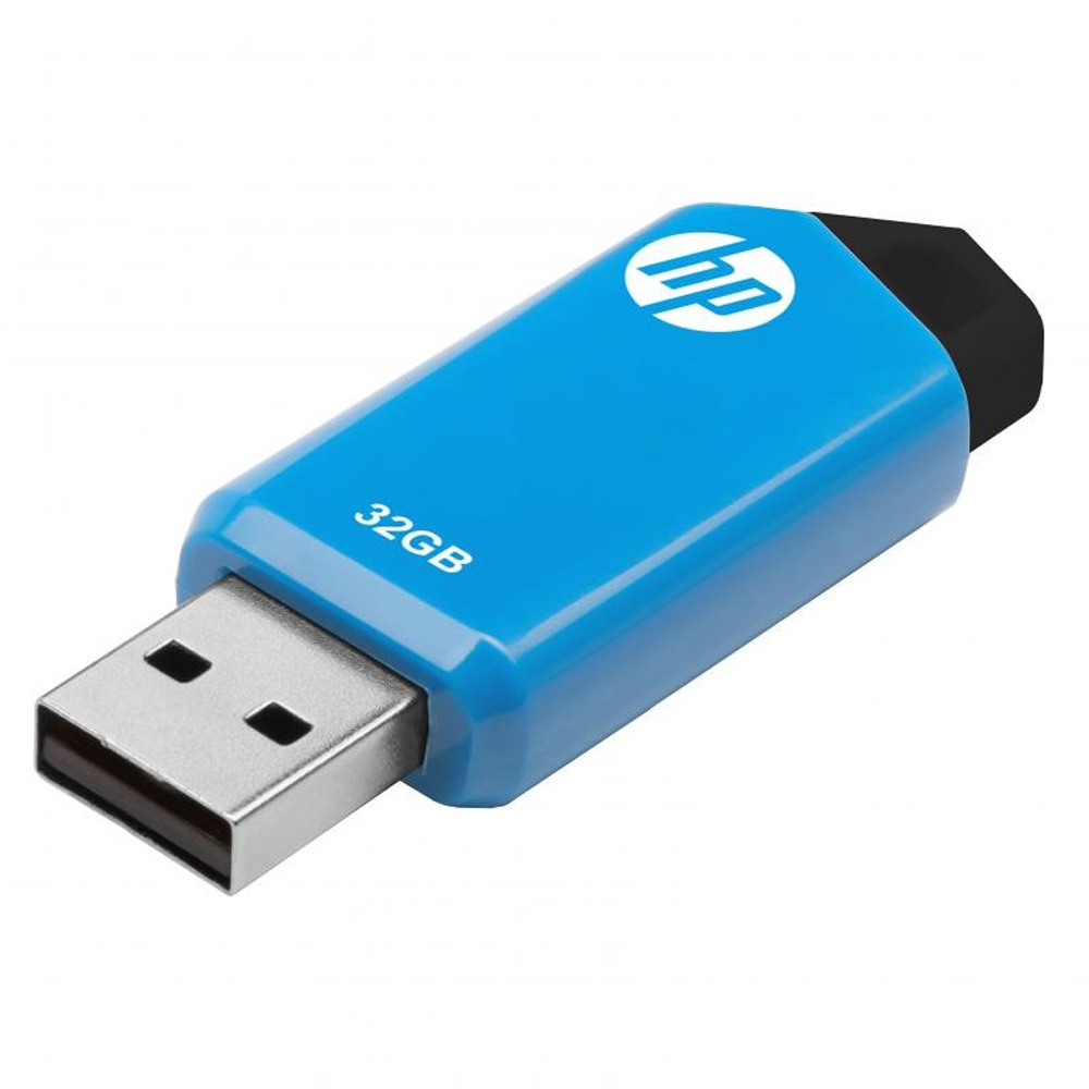 HP v150w 32GB USB 2.0 Flash Drive - Blue HPFD150W-32 UPC  - HPFD150W-32
