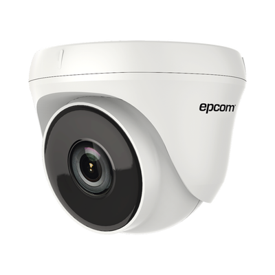 Eyeball TURBOHD 1 Megapixel (720p) / Gran Angular 92º / Lente 2.8 mm / IR EXIR Inteligente 20 mts / Interior / TVI-AHD-CVI-CVBS / dWDR <br>  <strong>Código SAT:</strong> 46171610 - EPCOM
