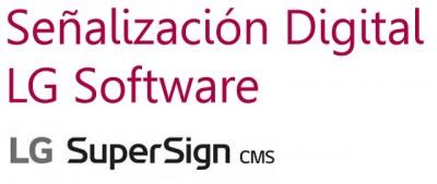 Señalizacion Digital Software SuperSign CM LG LWSMB Señalizacion Digital Software SuperSign CMS - LG