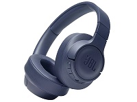 JBL TUNE 710BT - Auriculares con diadema con micro - tamaño completo - Bluetooth - inalámbrico cableado - conector de 35 mm - azul - JBL