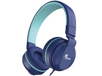 Audífonos Alámbricos XTech Avid XTH-356 para Niños Cable con Conexión de 35mm y Control de Volumen Color Azul XTH-356 - XTECH