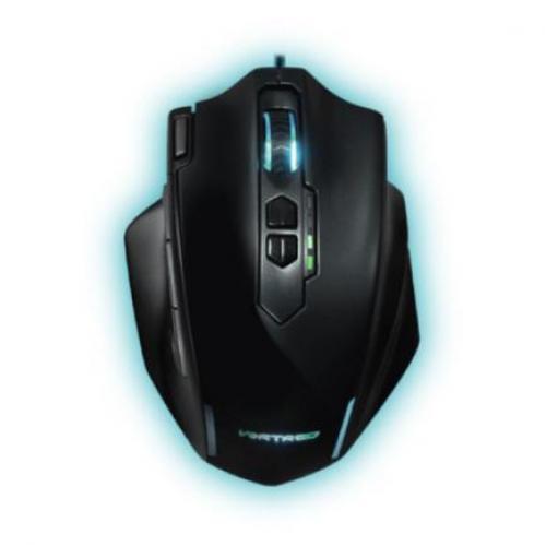 Mouse Vortred Gamer Dominion 11 Botones Programables USB Color Negro - VORTRED