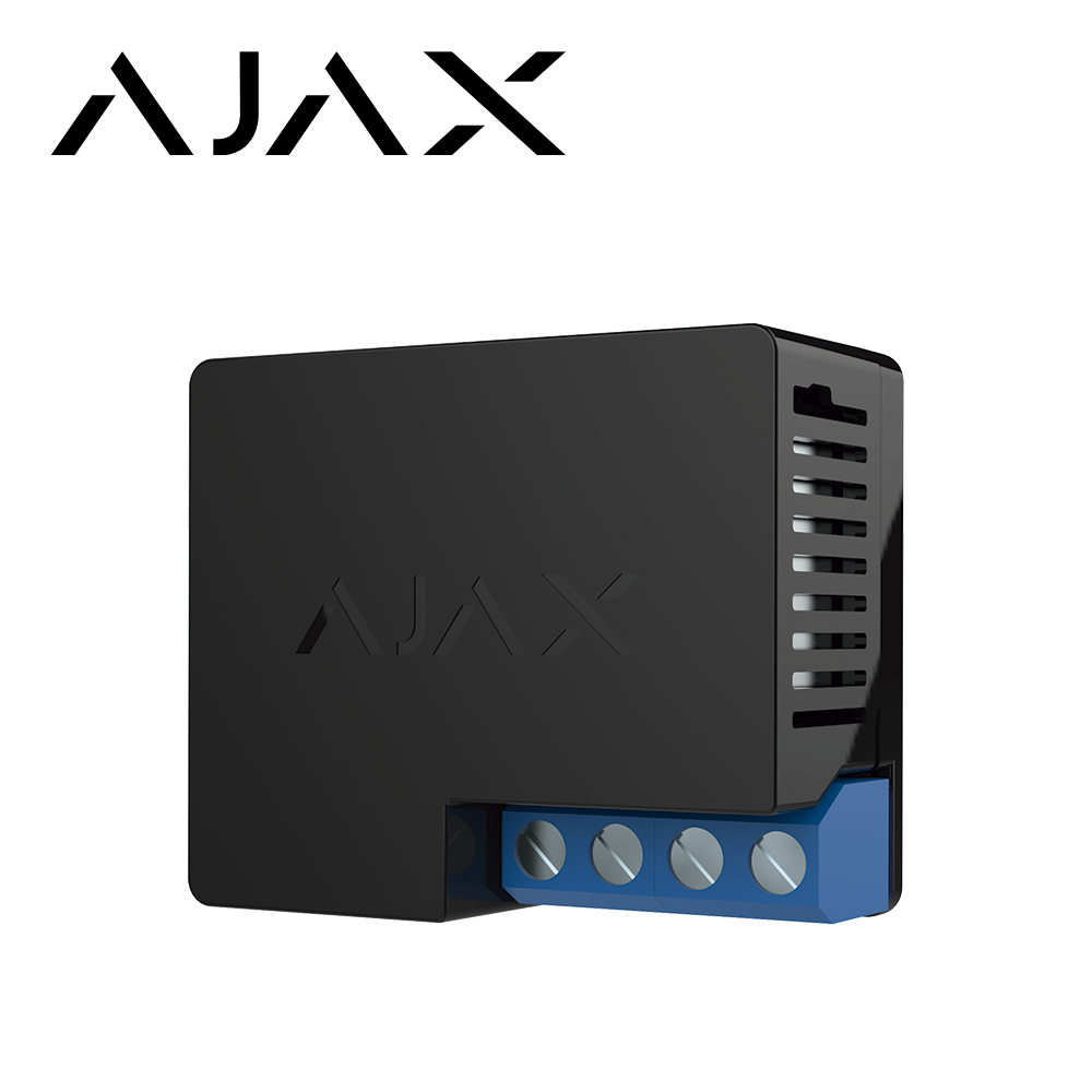 RELEVADOR 110V-230V Y 13A AJAX WALLSWITCH COMPATIBLE CON AUTOMATIZACIÓN TECNOLOGIA JEWELLER 1KM ALCANCE INALAMBRICO COLOR BLANCO IDEAL PARA CONTROLAR DISPOSITIVOS ELECTRICOS DE FORMA AUTOMATICA Y/O REMOTA. <br><br>DE LINEA, Código SAT  - AJAX