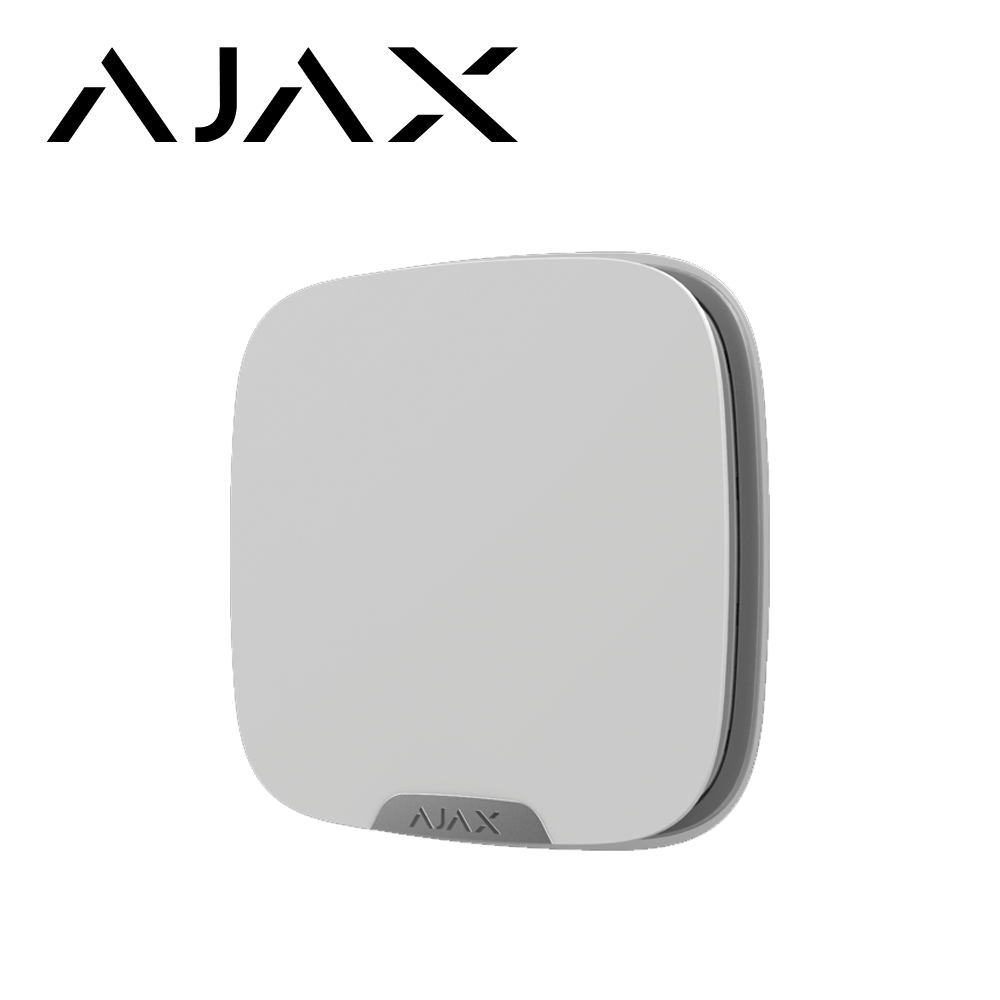 SIRENA INALAMBRICA EXTERIOR AJAX STREETSIREN DOUBLE DECK 85-113dB 30W IP54 TAMPER INTEGRADO, SOPORTE PARA PLACA PERSONALIZADA, CAPACIDAD DE CONEXIÓN HASTA 1.5KMS CON TECNOLOGIA JEWELLER COLOR BLANCO. <br><br>DE LINEA, Código SAT  - AJAX