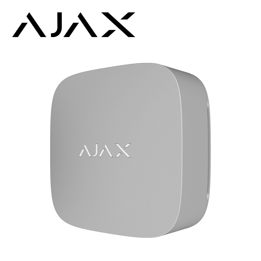 DETECTOR INTELIGENTE INALAMBRICO AJAX LIFEQUALITY CON TECNOLOGIA JEWELLER HASTA 1.7KMS , MIDE TEMPERATURA, HUMEDAD Y CO2 (DIÓXIDO DE CARBONO). <br><br>DE LINEA, Código SAT  - AJAX