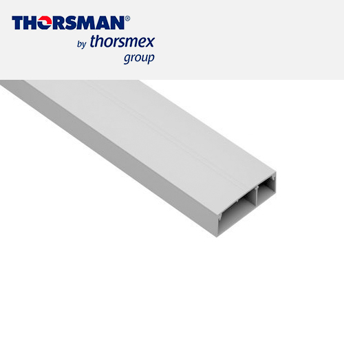 CANALETA DE ALUMINIO THORSMAN DX10040.00 UNA VIA LINEA X 15x53x2000MM LA CANALETA DE LA LÍNEA X ES IDEAL PARA INSTALACIONES EN HOGAR, OFICINA E INDUSTRIA, TOTALMENTE ALUMINIO, SUMINISTRADO: EN PIEZAS DE 2 M, COMPOSICIÓN: ALUMINIO ALEACIÓN 6063 TEMPLE T5, TIPO DE PINTURA: PINTURA ELECTROSTATICA EN POLVO, COLOR: BLANCO, ESPESOR DE LA CAPA DE TINTA: 60 A 100 MICRAS, COMPATIBLE CON: TAQUETE TP1X AMARILLO, BROCA DE 7/32” Y TORNILLO 8 X 1 (25.4 MM). <br><br>ULTIMAS PIEZAS, Código SAT 39131714 - THORSMAN