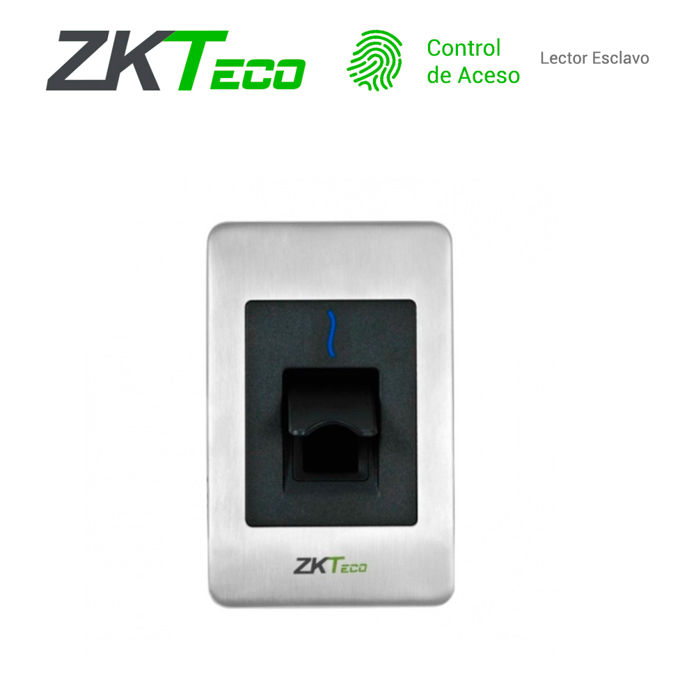 LECTOR BIOMETRICO SILKID Y PROXIMIDAD PARA PANEL INBIO ZKTECO FR1500WP 3000HUELLAS/30,000TARJETAS125KHZ RS485 EMPOTRABLE REQUIERE PANEL INBIO Y ENROLADOR SLK20R EXTERIOR. <br><br>DE LINEA, Código SAT 44103206 - FR1500WP