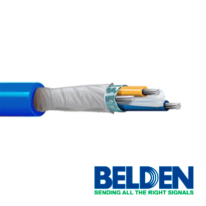 CABLE PARA AUTOMATIZACIÓN DE PROCESOS FOUNDATION FIELDBUS TYPE A ENTORNOS DE TEMPERATURAS EXTREMAS BELDEN 3076F 0061000 FORRO PVC AZUL 2 CONDUCTORES CALIBRE 18 AWG BLINDADO COBRE ESTAÑADO MULTIFILAR USO INTERIOR/EXTERIOR 
RESISTENTE AL ACEITE, SOPORTA ENTIERRO DIRECTO, ESPECIAL PARA APLICACIONES EXPOSICIÓN A ROEDORES, ENTORNO HOSTIL
COMUNICACIÓN BIDIRECCIONAL DIGITAL Y EN SERIE, SITIOS DE EXTRACCIÓN DE EXTRACCION Y REFINACION DE PETROLEO Y GAS BOBINA DE 1000 PIES 305 METROS. <br><br>SOBRE PEDIDO 45 días, Código SAT 43223303 - 3076F 0061000