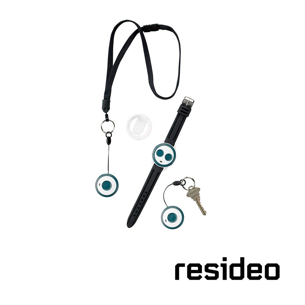 BOTON DE PANICO RESIDEO 5802WXT INALAMBRICO/ DISEÑO ELEGANTE Y COMPACTO/ DE USO PERSONAL/ TIPO PULSERA O PARA USAR EN EL CUELLO/ RESISTENTE AL AGUA/ COMPATIBLE CON EL SISTEMA INALAMBRICO RESIDEO HOME 5800 SERIES / INCLUYE BATERIA. <br><br>DE LINEA, Código SAT 46171604 - 5802WXT